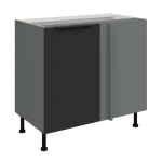 Szafka dolna narożna Aria czarny/antracyt 105 ND 1F BB