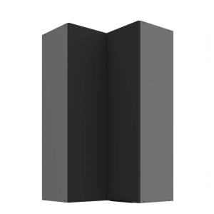Szafka górna Aria czarny/antracyt 60x60 GN-108 2F (90°)