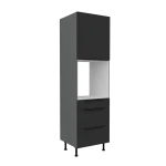 Zabudowa piekarnika Aria czarny/antracyt 60 DPS-210 3S 1F