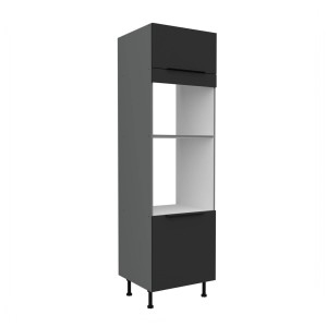 Zabudowa piekarnika i mikrofali Aria czarny/antracyt 60 DPM-210 2F