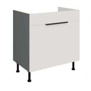 Zabudowa zlewu Aria biały/antracyt 80 ZL 1S BB