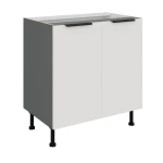 Szafka dolna Aria biały/antracyt 80 D 2F BB