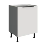 Szafka dolna Aria biały/antracyt 60 D 1F BB