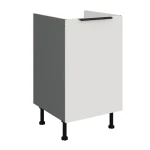 Zabudowa zlewu Aria biały/antracyt 50 ZL 1F BB