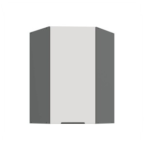 Szafka górna Aria biały/antracyt 60x60 GN-90 1F (45°)