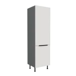 Zabudowa lodówki Aria biały/antracyt 60 LO-215 2F