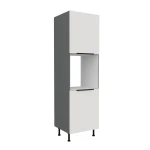 Zabudowa piekarnika Aria biały/antracyt 60 DP-215 2F