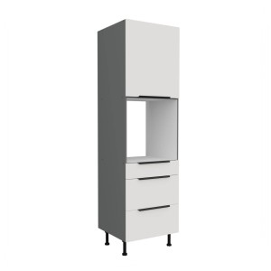 Zabudowa piekarnika Aria biały/antracyt 60 DPS-215 3S 1F