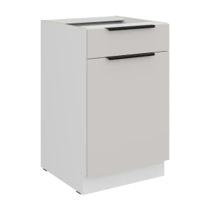 Szafka dolna Como cashmere/biały 50 D 1F 1S BB