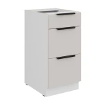 Szafka dolna Como cashmere/biały 40 D 3S BB