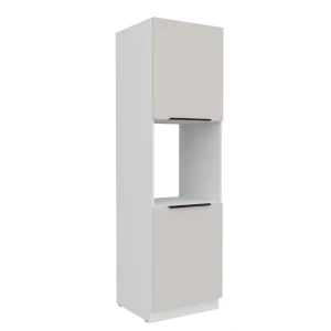 Zabudowa piekarnika Como cashmere/biały 60 DP-210 2F