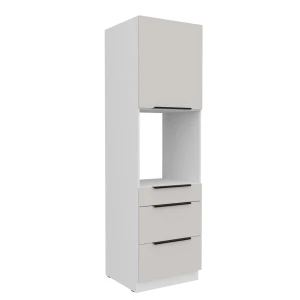 Zabudowa piekarnika Como cashmere/biały 60 DPS-210 3S 1F