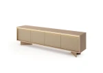 Stolik rtv Semi 204 4D cappuccino/ bolivar naturalny