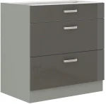 Szafka dolna Grey 80 D 3S BB