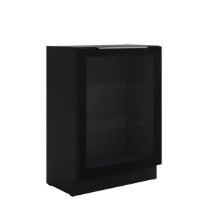 Szafka dolna witryna 60 DW 1F BB czarny/czarny