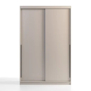 Szafa przesuwna Aura Box 140/215 cm szuflady - cashmere