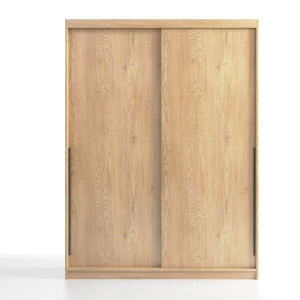 Szafa przesuwna Aura Box 160/215 cm szuflady - dąb cremona