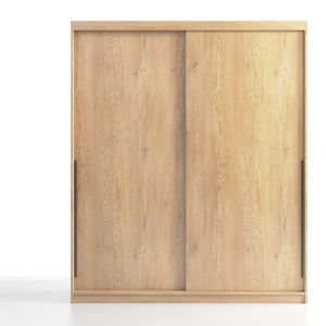 Szafa przesuwna Aura Box 180/215 cm szuflady - dąb cremona