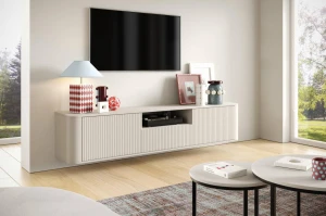 Szafka RTV wisząca Norvick 200 cashmere