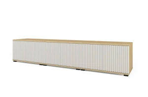 Szafka RTV Bello 210 cashmere/ dąb cremona
