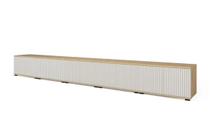 Szafka RTV Bello 350 cashmere/ dąb cremona