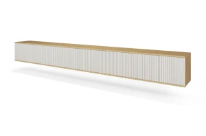 Szafka RTV wisząca Bello 350 cashmere/ dąb cremona