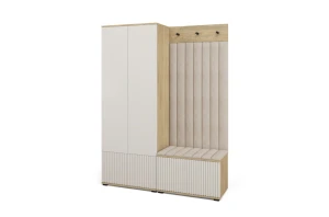 Garderoba Bello "A" cashmere/ dąb cremona