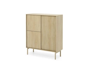 Komoda wysoka Tavo 103 3D dąb cremona