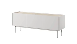 Stolik RTV Color 144 cashmere+dąb linea