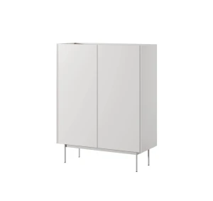 Komoda wysoka Color K-97 cashmere+dąb linea