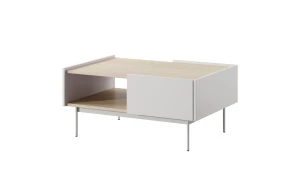 Stolik kawowy Color L-97 cashmere+dąb linea