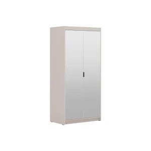 Szafa z lustrem Elena 2D2L 90cm beż piaskowy