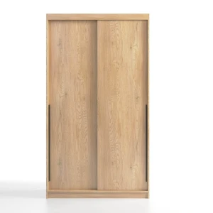 Szafa przesuwna Aura Basic 120/215 cm - dąb cremona