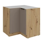 Szafka dolna narożna Aria sandgrau/artisan 90x90 DN 2F BB