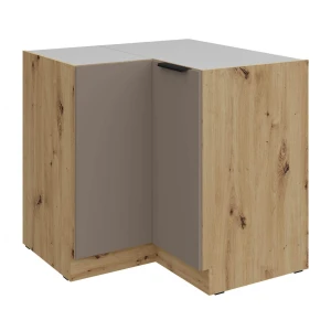 Szafka dolna narożna Aria sandgrau/artisan 90x90 DN 2F BB