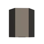 Szafka górna Aria sandgrau/czarny 60x60 GN-90 1F (45°)