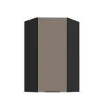Szafka górna Aria sandgrau/czarny 60x60 GN-108 1F (45°)