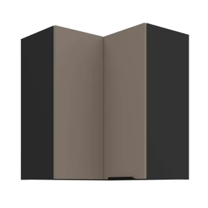 Szafka górna Aria sandgrau/czarny 60x60 GN-72 2F (90°)