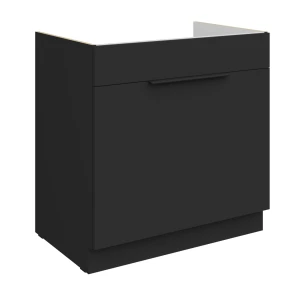 Zabudowa zlewu Aria czarny/czarny 80 ZL 1S BB
