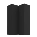 Szafka górna Aria czarny/czarny 60x60 GN-108 2F (90°)