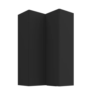 Szafka górna Aria czarny/czarny 60x60 GN-108 2F (90°)