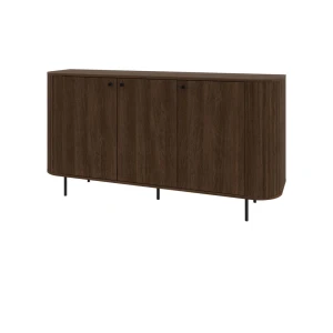 Komoda Ovalio 3F dąb dunin 165 cm