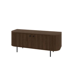 Szafka RTV Ovalio 2F dąb dunin 123 cm