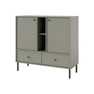 Komoda Tokio 2F2SO eucaliptus noga prosta