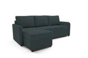 Narożnik z funkcją spania Henry 225x150 grafit Element 22