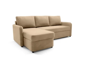 Narożnik z funkcją spania Henry 225x150 beż Kronos 35