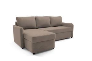 Narożnik z funkcją spania Henry 225x150 ciemny beż Kronos Paros 03