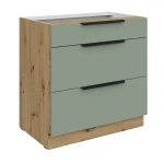 Szafka dolna Aria aquamarine/artisan 80 D 3S BB