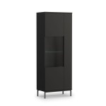 Witryna wysoka Querty 70 czarna