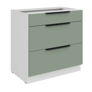 Szafka dolna Aria aquamarine/biały 80 D 3S BB